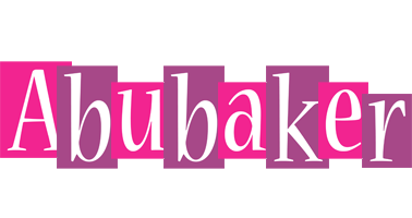 Abubaker whine logo