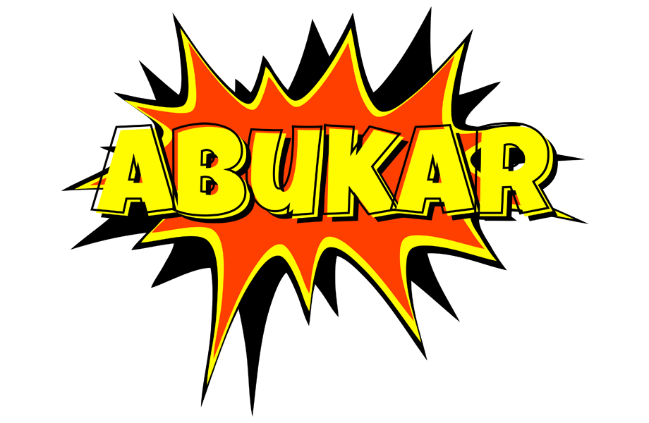 Abukar bazinga logo