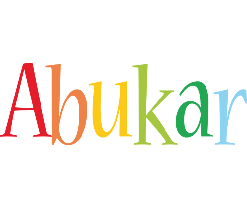 Abukar birthday logo