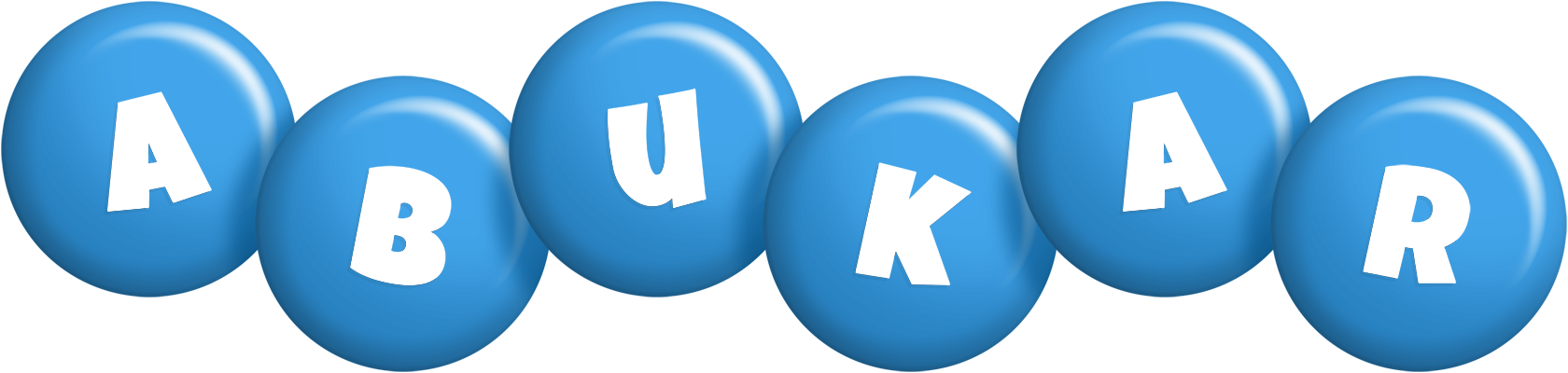 Abukar candy-blue logo