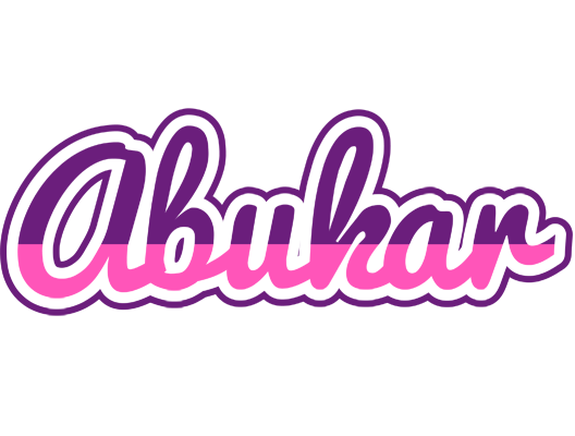 Abukar cheerful logo