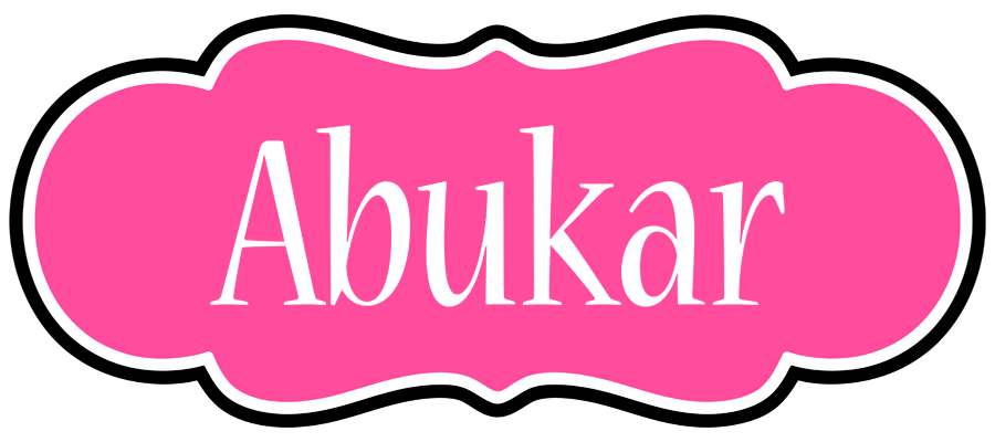 Abukar invitation logo