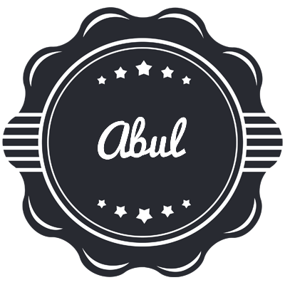 Abul badge logo