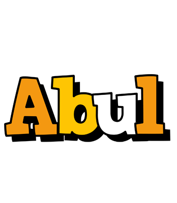 Abul cartoon logo