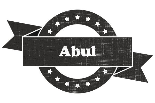 Abul grunge logo