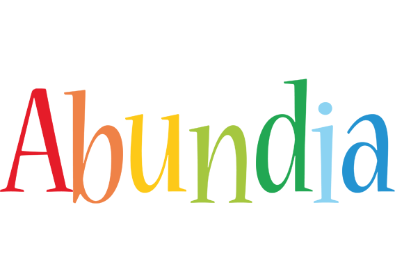 Abundia birthday logo