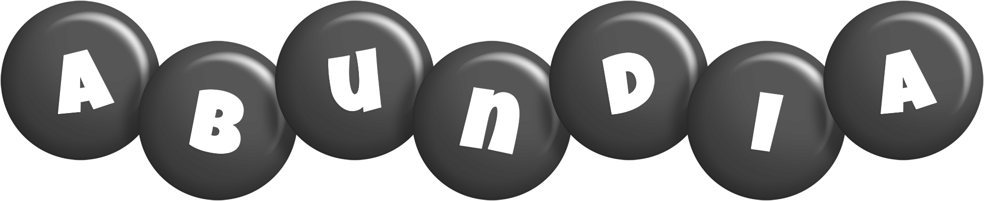 Abundia candy-black logo