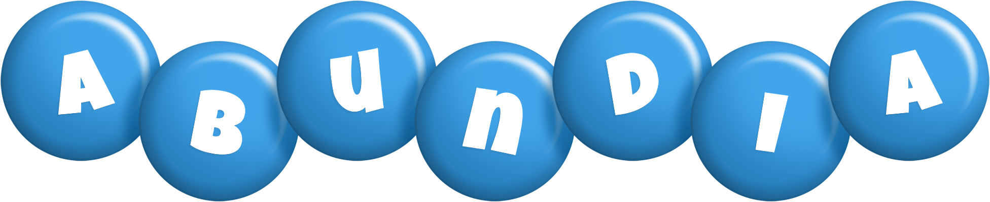 Abundia candy-blue logo