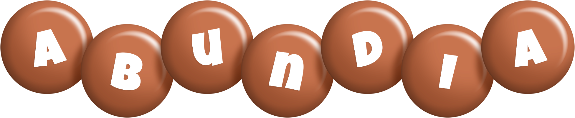 Abundia candy-brown logo