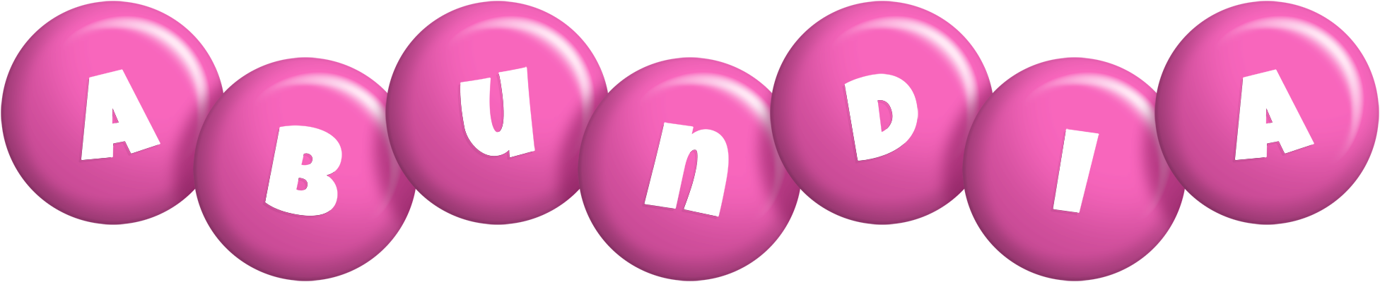 Abundia candy-pink logo