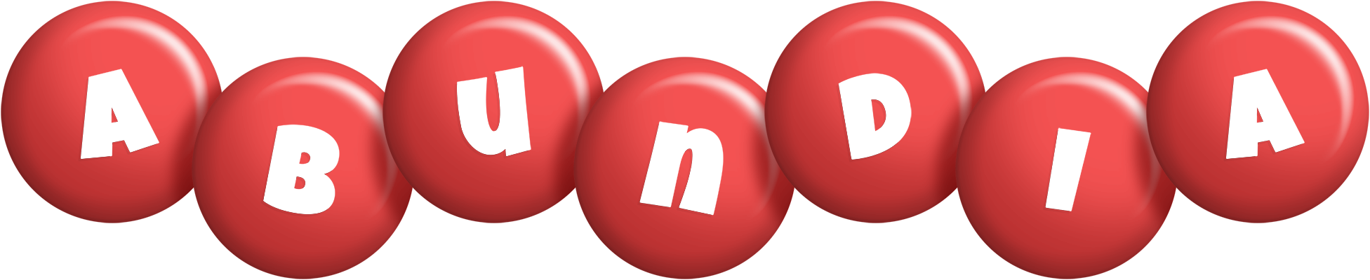 Abundia candy-red logo