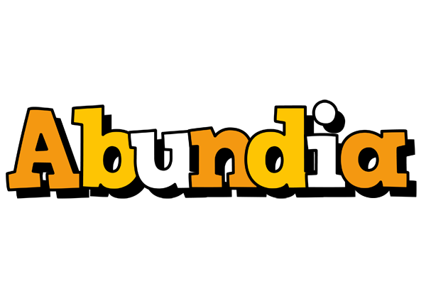 Abundia cartoon logo