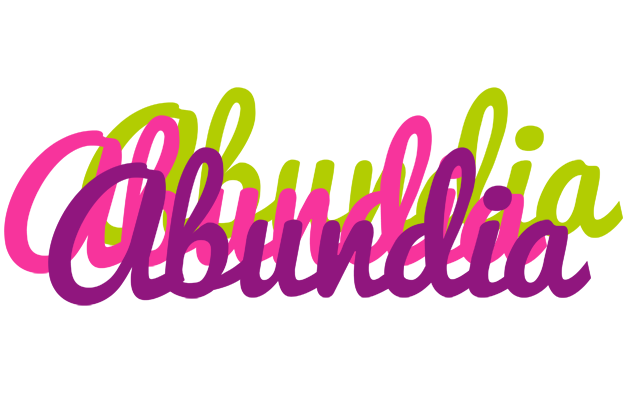 Abundia flowers logo