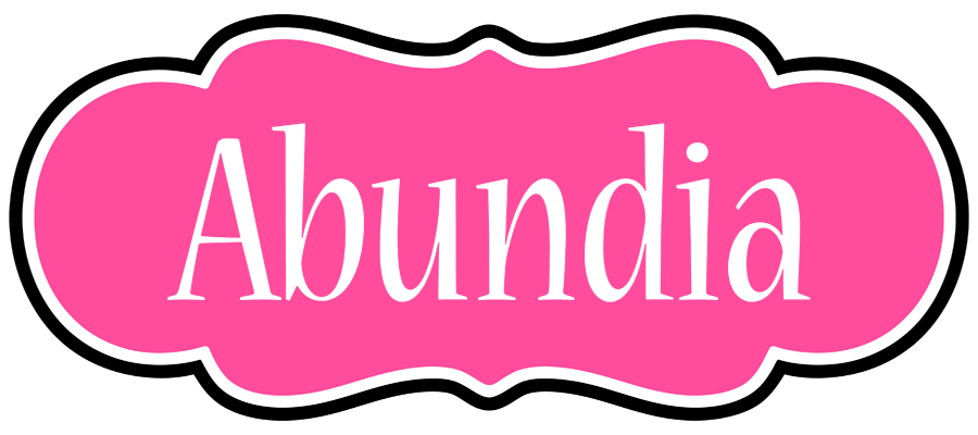 Abundia invitation logo