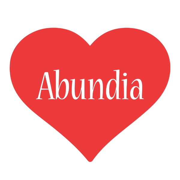 Abundia love logo