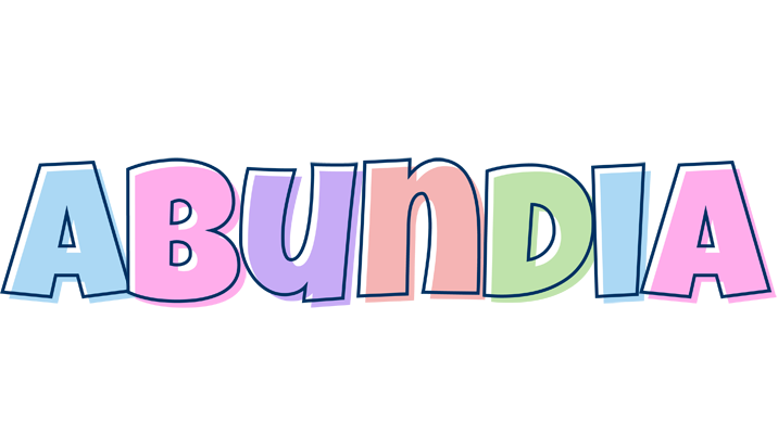 Abundia pastel logo