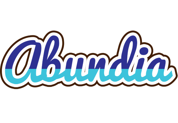 Abundia raining logo