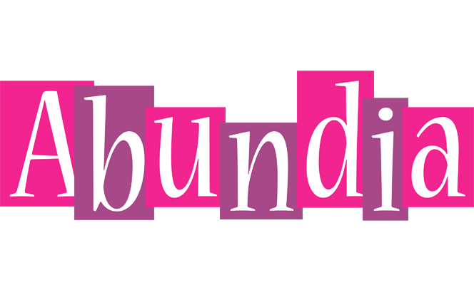 Abundia whine logo