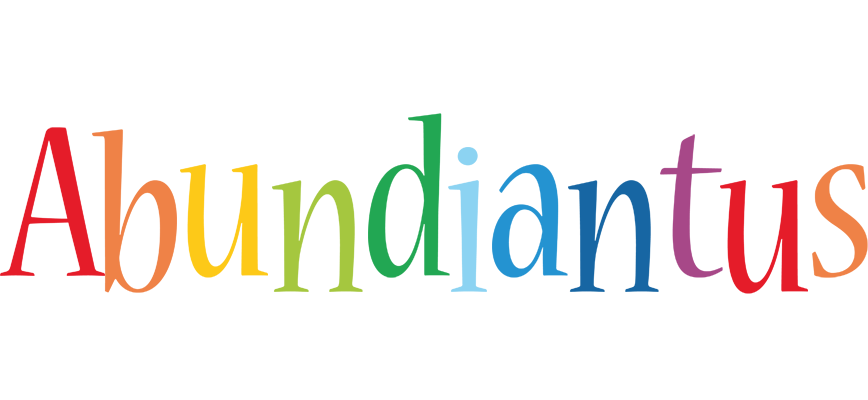 Abundiantus birthday logo