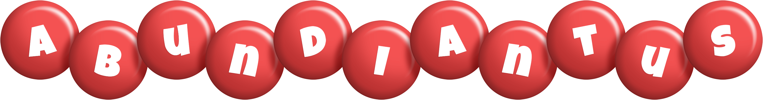Abundiantus candy-red logo