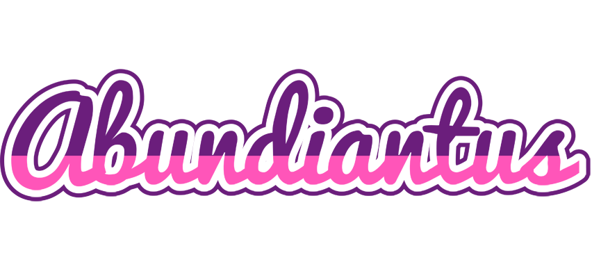 Abundiantus cheerful logo