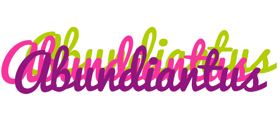 Abundiantus flowers logo