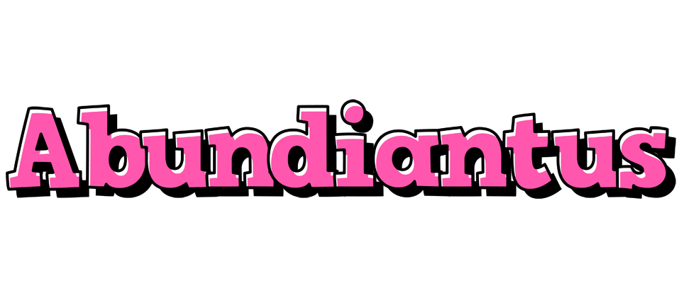 Abundiantus girlish logo