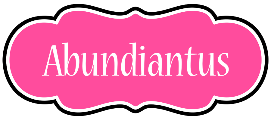 Abundiantus invitation logo