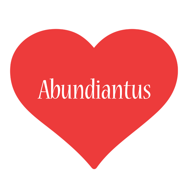 Abundiantus love logo