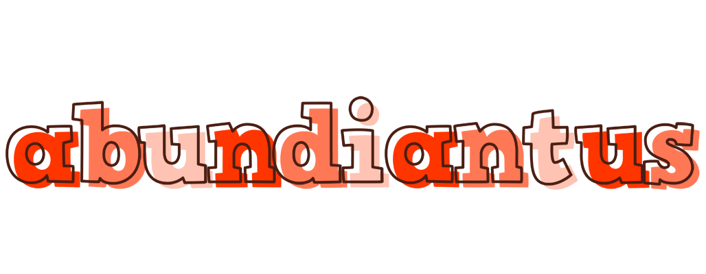 Abundiantus paint logo