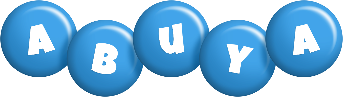Abuya candy-blue logo