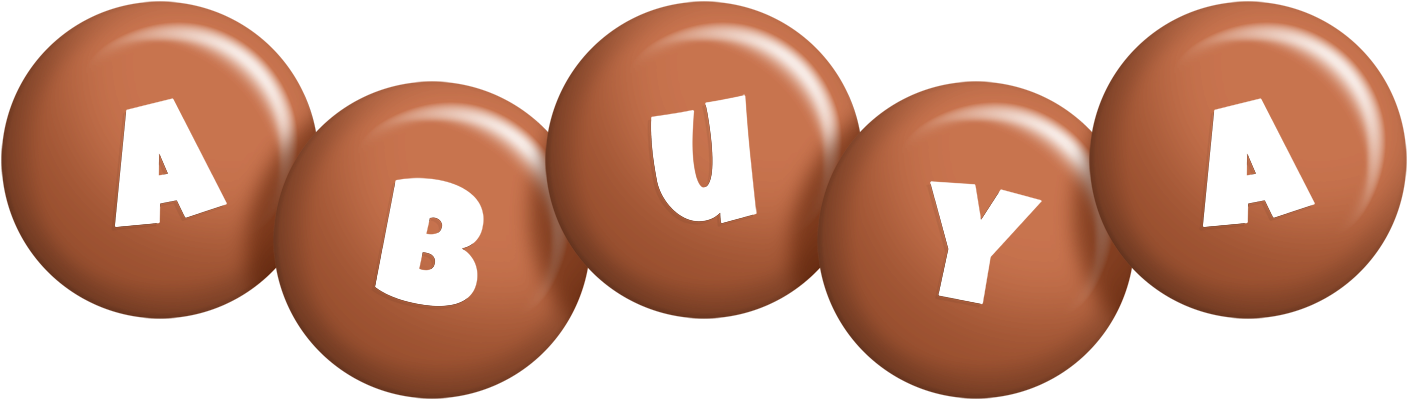 Abuya candy-brown logo