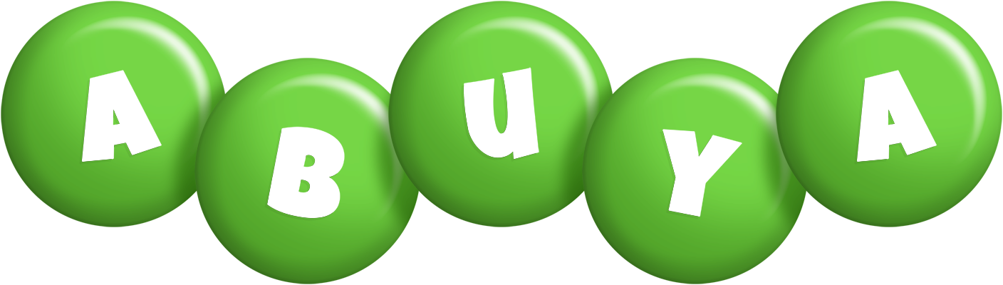 Abuya candy-green logo