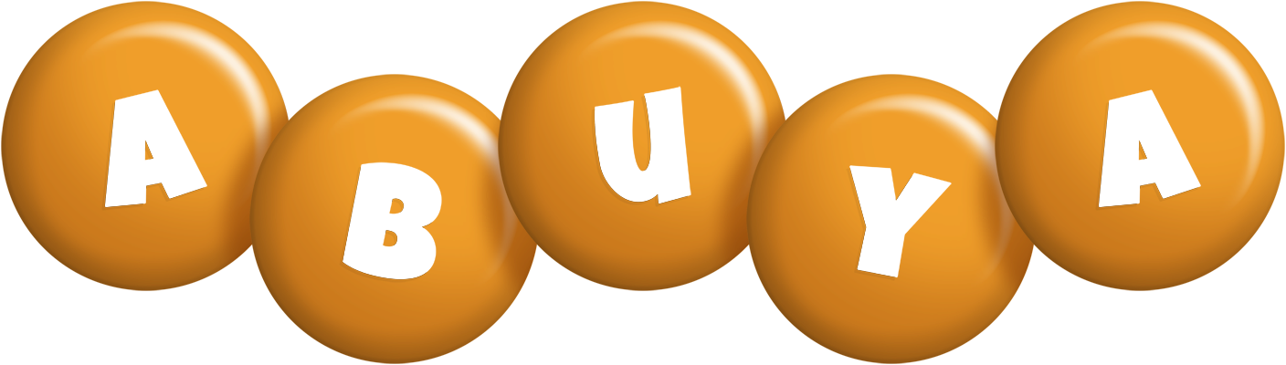 Abuya candy-orange logo