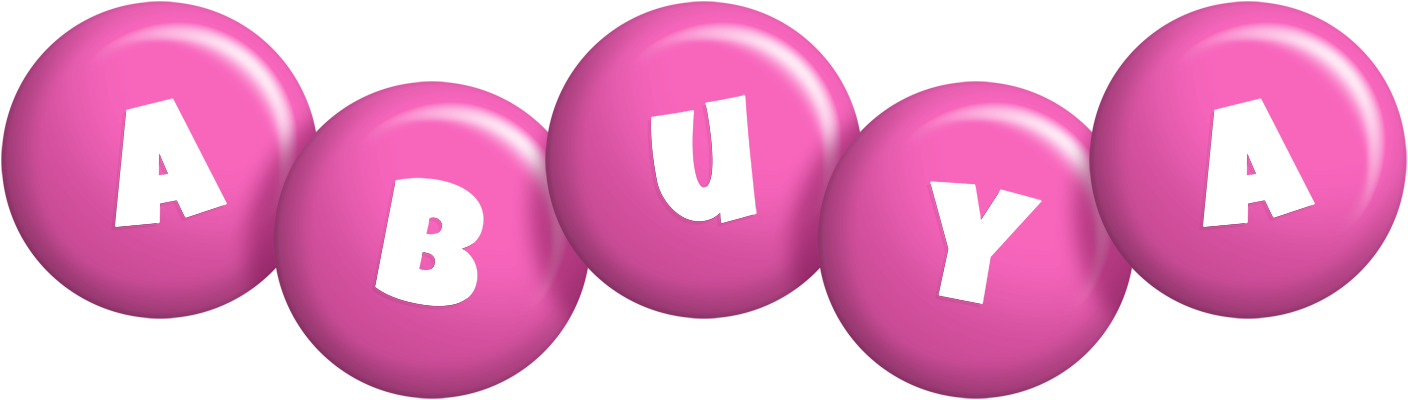 Abuya candy-pink logo