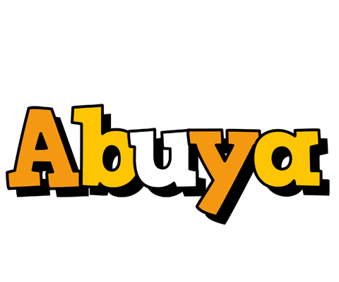 Abuya cartoon logo