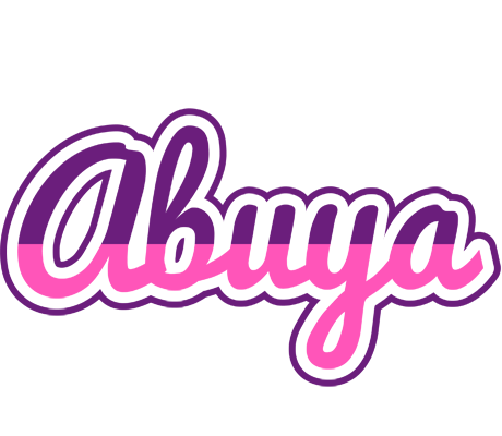 Abuya cheerful logo