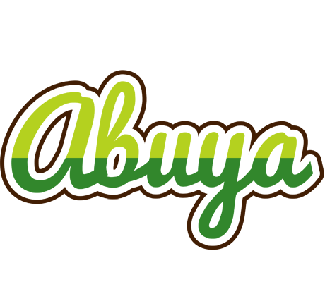 Abuya golfing logo
