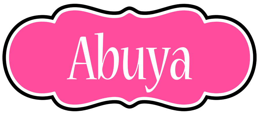 Abuya invitation logo
