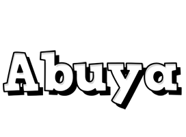 Abuya snowing logo