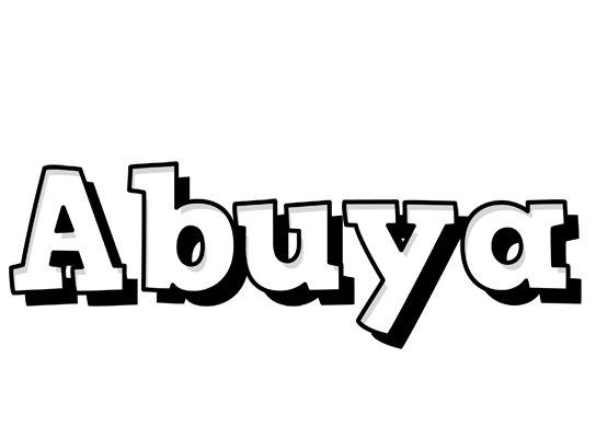 Abuya snowing logo
