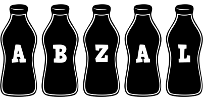 Abzal bottle logo