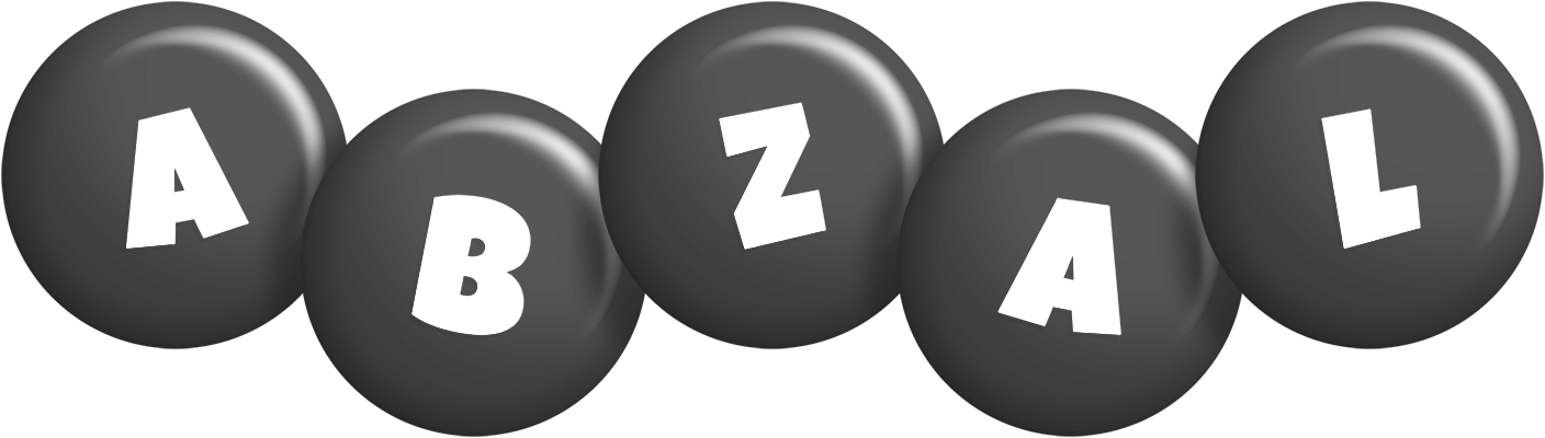 Abzal candy-black logo