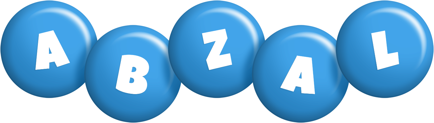 Abzal candy-blue logo