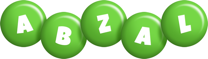Abzal candy-green logo