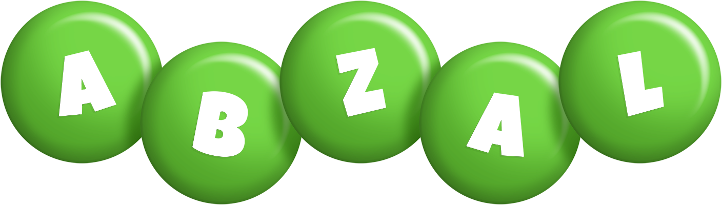Abzal candy-green logo