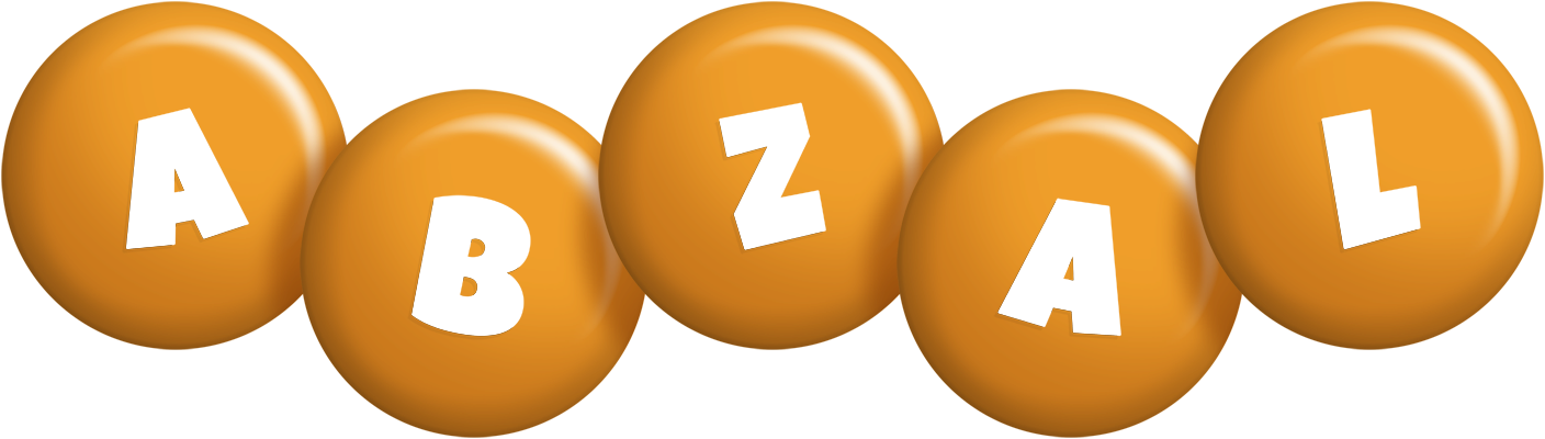 Abzal candy-orange logo