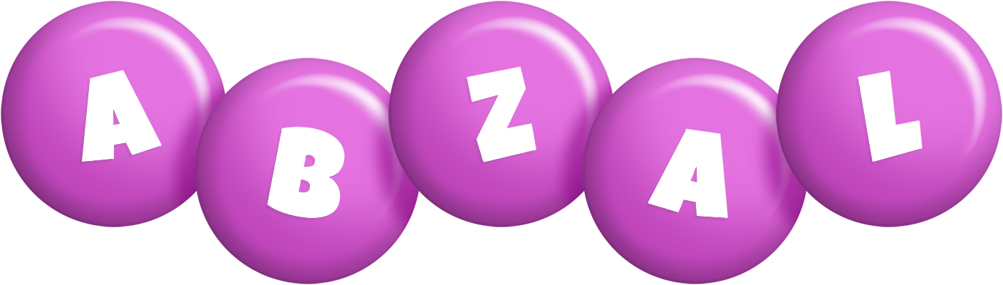 Abzal candy-purple logo