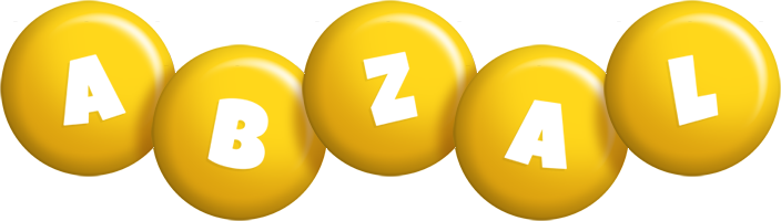 Abzal candy-yellow logo