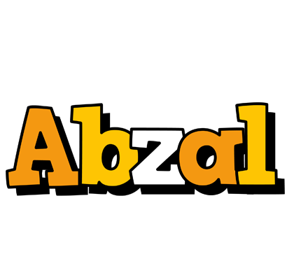 Abzal cartoon logo